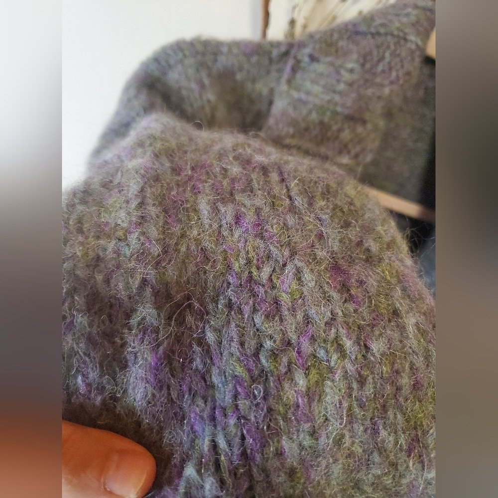 Handmade Multicolor Cardigan - Picture 4 of 11